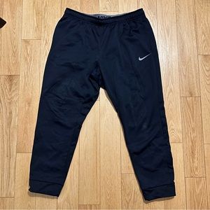 XXL Navy Blue Nike Jogger Sweatpants THERMA-FIT